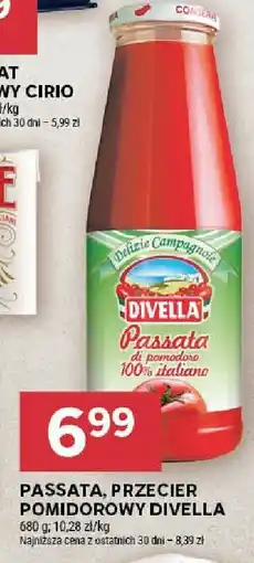 Stokrotka Passata przecier pomidorowy Divella oferta