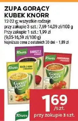Stokrotka Zupa gorący kubek Knorr oferta