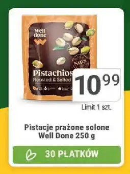 Stokrotka Pistacje prażone solone Well Done oferta