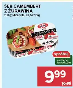 Stokrotka Ser camembert z żurawiną Mlekovia oferta