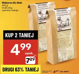 Delikatesy Centrum Makaron Swojski Ek-Mak oferta