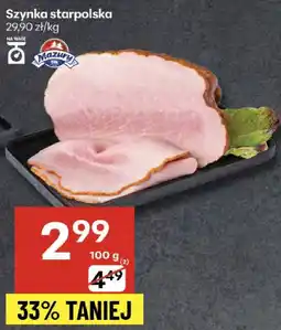 Delikatesy Centrum Szynka staropolska Mazury oferta