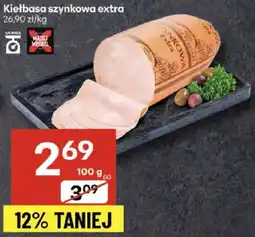Delikatesy Centrum Kiełbasa szynkowa extra Delikatesy Centrum oferta