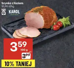 Delikatesy Centrum Szynka z liściem Karol oferta