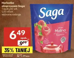 Delikatesy Centrum Herbata Saga ekspresowa malinowa oferta