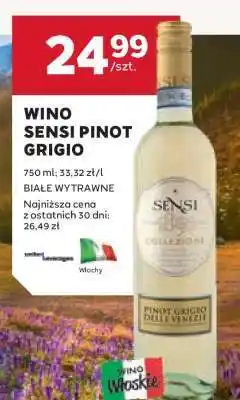 Stokrotka Market Wino Sensi Pinot Grigio oferta