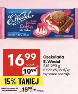 Delikatesy Centrum Czekolada E.Wedel oferta