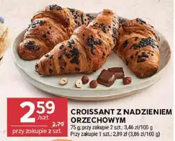Stokrotka Market Croissant z nadzieniem orzechowym oferta
