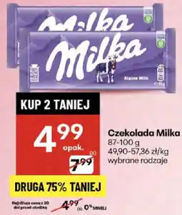 Delikatesy Centrum Czekolada Milka oferta