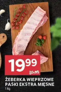 Stokrotka Market Żeberka wieprzowe paski ekstra mięsne oferta