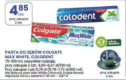 Stokrotka Market Pasta do zębów Colgate Max White, Colodent oferta
