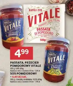 Stokrotka Market PASSATA, PRZECIER POMIDOROWY VITALE oferta