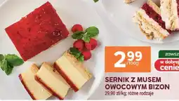 Stokrotka Market Sernik z musem owocowym Bizon oferta
