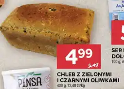 Stokrotka Market Chleb z zielonymi i czarnymi oliwkami oferta