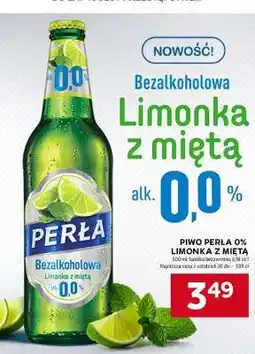 Stokrotka Market Piwo Perła 0% Limonka z Miętą oferta