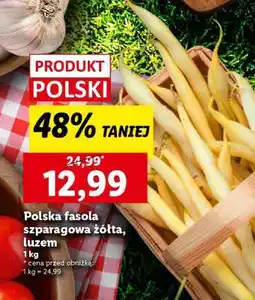 Lidl Polska fasola szparagowa żółta, luzem oferta