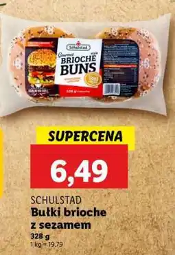 Lidl SCHULSTAD Bułki brioche z sezamem oferta