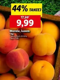 Lidl Morele luzem oferta