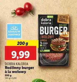 Lidl DOBRA KALORIA Roślinny burger à la wołowy oferta