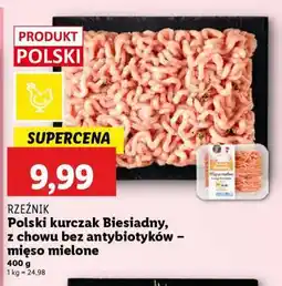 Lidl Polski kurczak Biesiadny, z chowu bez antybiotyków – mięso mielone oferta