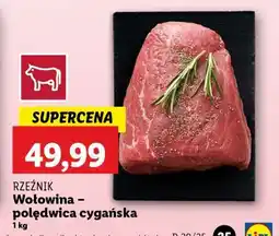Lidl Wołowina - polędwica cygańska oferta