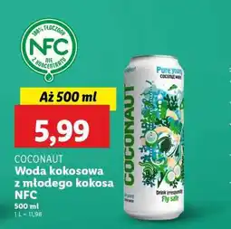 Lidl COCONAUT Woda kokosowa z młodego kokosa NFC oferta