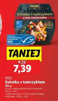Lidl NIXE Sałatka z tuńczykiem oferta