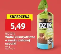 Lidl WK DZIK Wafle kukurydziane o smaku zielonej cebulki oferta