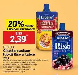 Lidl Lubella Ciastko owsiane lub di Riso w tubce oferta