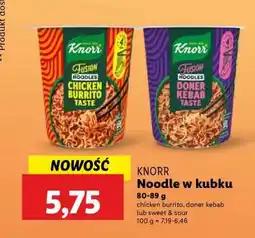 Lidl KNORR Noodle w kubku oferta