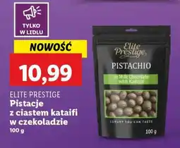 Lidl ELITE PRESTIGE Pistacje z ciastem kataifi w czekoladzie oferta
