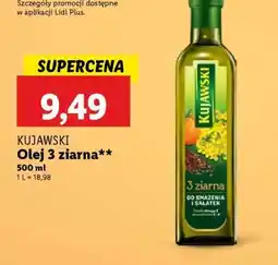 Lidl KUJAWSKI Olej 3 ziarna oferta