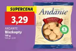 Lidl Andante biszkopty oferta