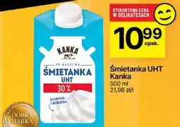 Delikatesy Centrum Śmietanka UHT Kanka 30% oferta
