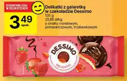 Delikatesy Centrum Delikatki z galaretką w czekoladzie o smaku morelowym, pomarańczowym, truskawkowym Dessimo oferta