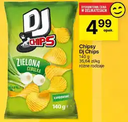 Delikatesy Centrum Chipsy o smaku zielonej cebulki Dj Chips oferta