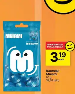 Delikatesy Centrum Karmelki o smaku lodowym Mniami oferta