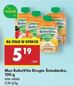 Biedronka Mus Drugie Śniadanko BobovVita oferta