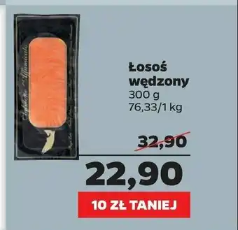 Netto Łosoś wędzony kawałek 1 SZT 300 G oferta