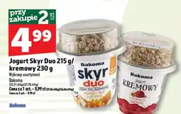 Topaz Jogurt Skyr Duo/kremowy oferta