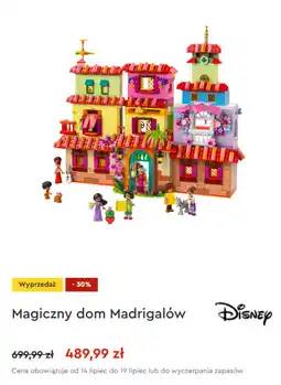 Lego LEGO DISNEY Magiczny dom Madrigalów oferta