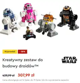 Lego LEGO STAR WARS Kreatywny zestaw do budowania droidów oferta