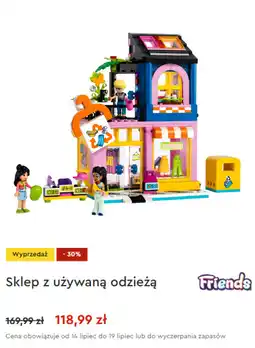 Lego LEGO FRIENDS Sklep z używaną odzieżą oferta