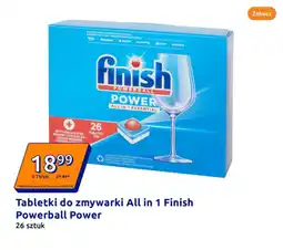 Action Tabletki do zmywarki All in 1 Finish Powerball Power oferta
