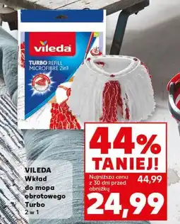 Kaufland VILEDA Wkłąd do mopa obrotowego Turbo 2w1 oferta