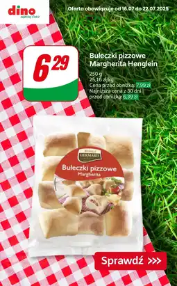 Dino Bułeczki pizzowe Margherita Henglein oferta