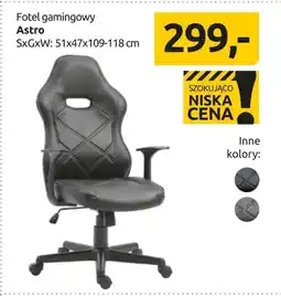 Black Red White Fotel gamingowy Astro oferta