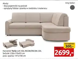 Black Red White Narożnik Lux oferta