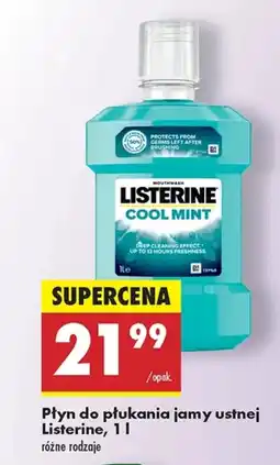Biedronka Płyn do płukania jamy ustnej Listerine oferta