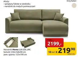 Black Red White Narożnik oferta